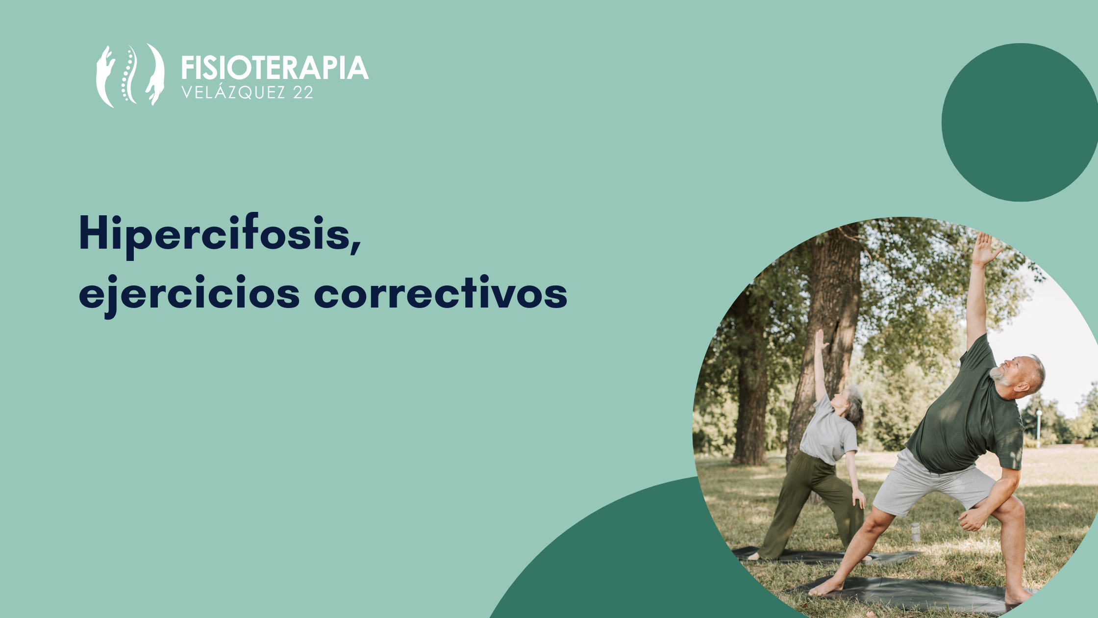Hipercifosis, ejercicios correctivos