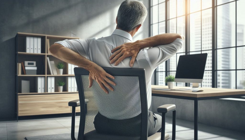 dolor entre omóplatos